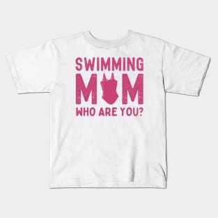 Swimming Mom Kids T-Shirt